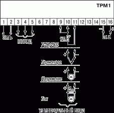 схема ТРМ1
